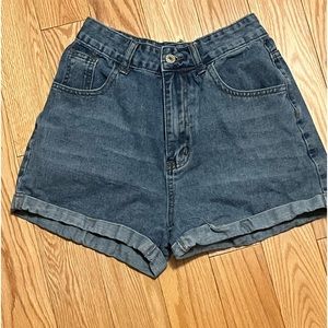 Shein jeans shorts, rarely worn